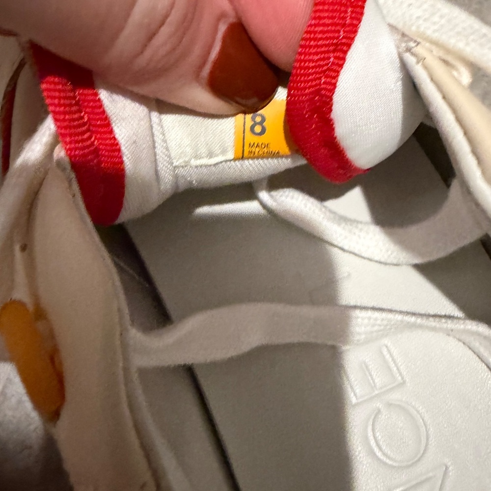 Oncept Preston Sneaker in Retro Red Size 8 - Picture 8 of 8